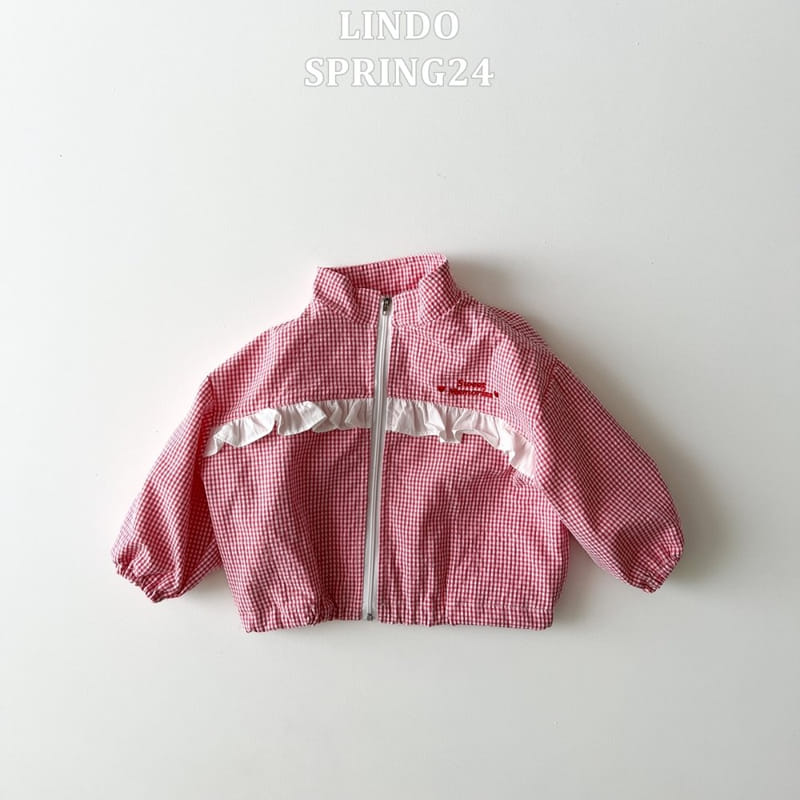 Lindo - Korean Children Fashion - #todddlerfashion - Sweet Check Jumper - 3