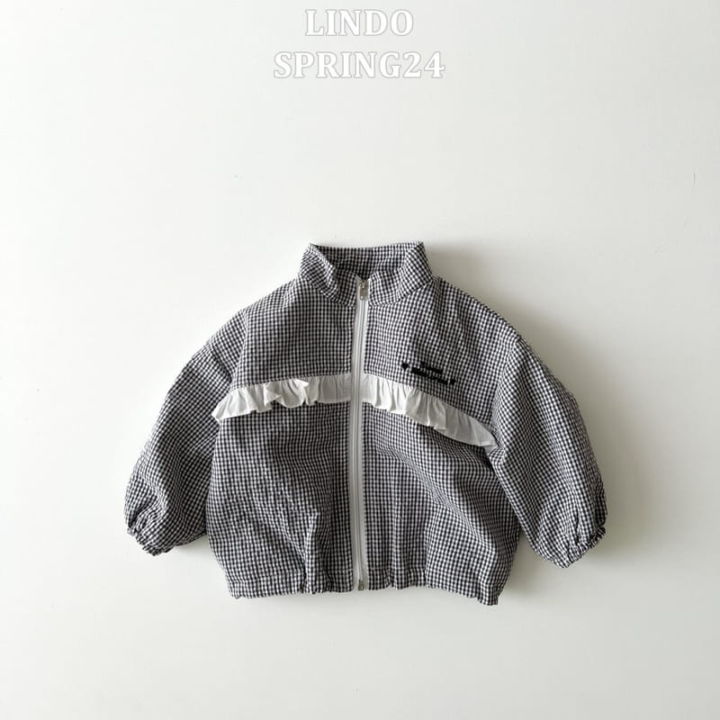 Lindo - Korean Children Fashion - #todddlerfashion - Sweet Check Jumper - 4