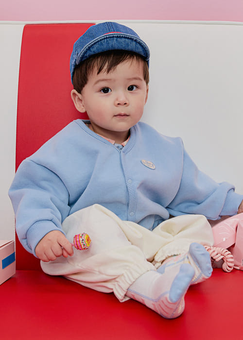Littletini - Korean Baby Fashion - #babyclothing - Macaroon Blouson
