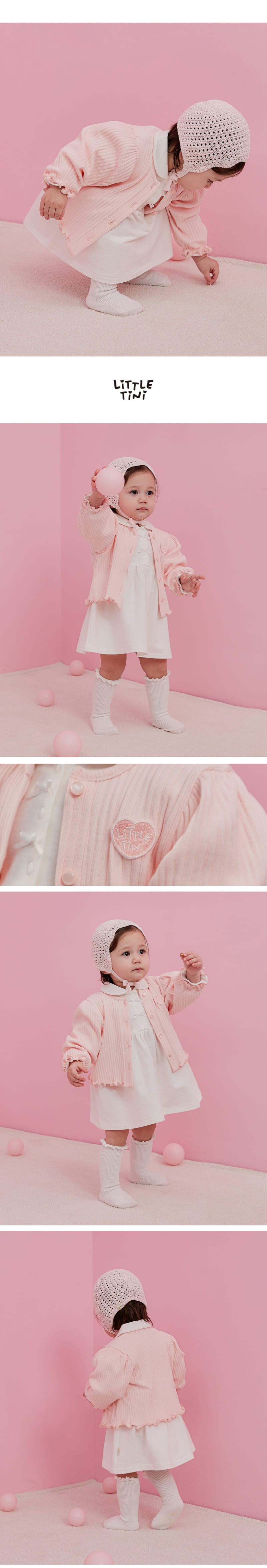 Littletini - Korean Baby Fashion - #smilingbaby - Mina Cardigan - 3