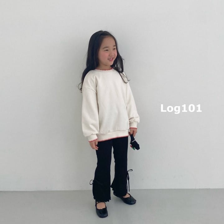 Log101 - Korean Children Fashion - #discoveringself - Dandelion Stitch Sweatshirt