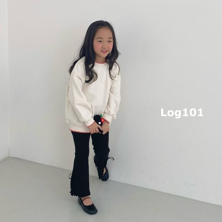 Log101 - Korean Children Fashion - #fashionkids - Dandelion Stitch Sweatshirt - 2