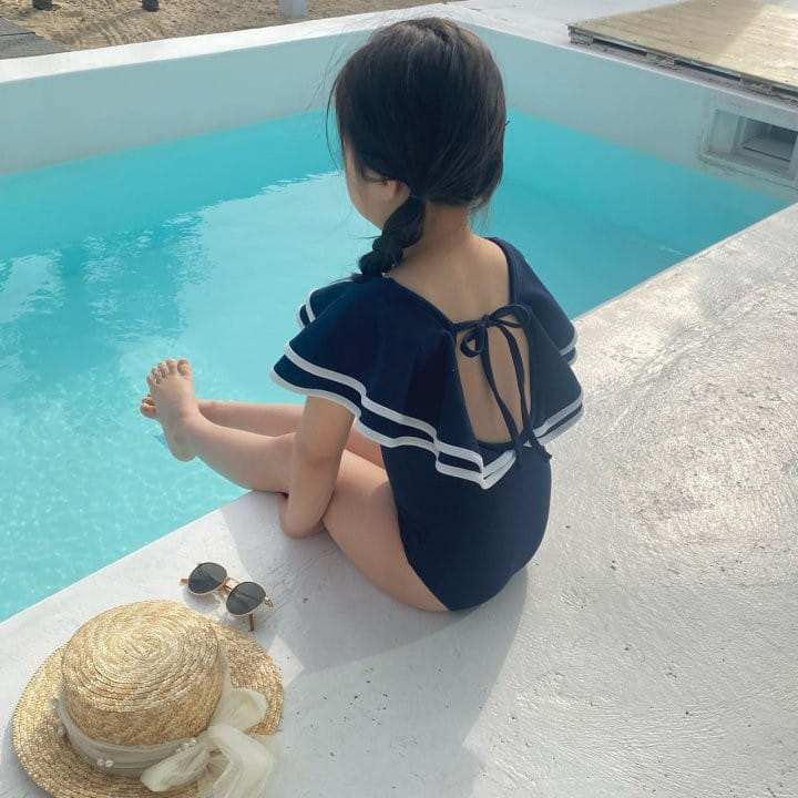 Log101 - Korean Children Fashion - #littlefashionista - Logbley Swimsuit - 5