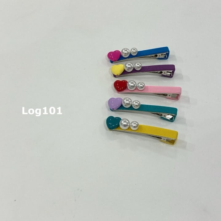 Log101 - Korean Children Fashion - #minifashionista - Heart Hair Clip