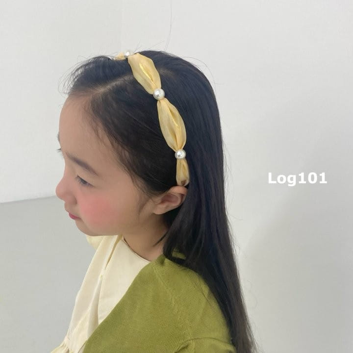 Log101 - Korean Children Fashion - #stylishchildhood - Pearl Nobang Hair Band - 3