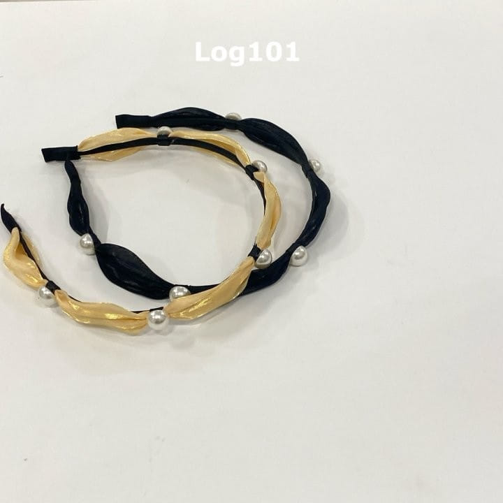 Log101 - Korean Children Fashion - #todddlerfashion - Pearl Nobang Hair Band