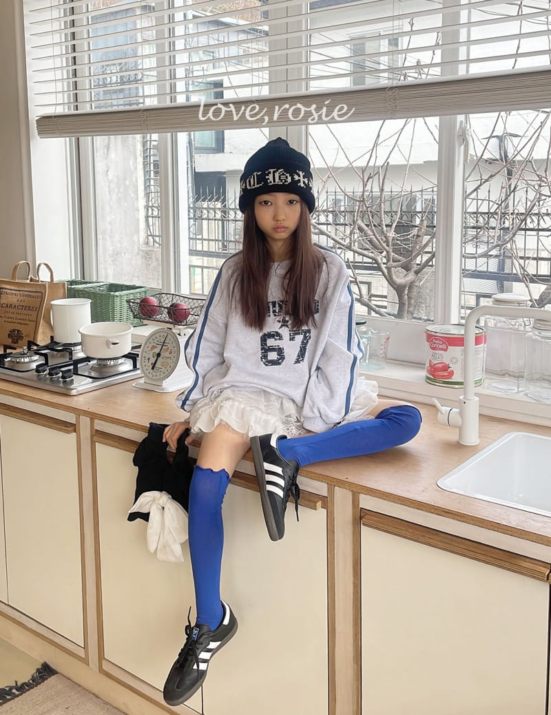 Love Rosie - Korean Children Fashion - #childofig - 67 Hip Shoulder Tape Sweat Tee With Mom