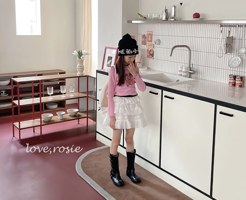 Love Rosie - Korean Children Fashion - #childofig - Daily Tight Tee With Mom - 10