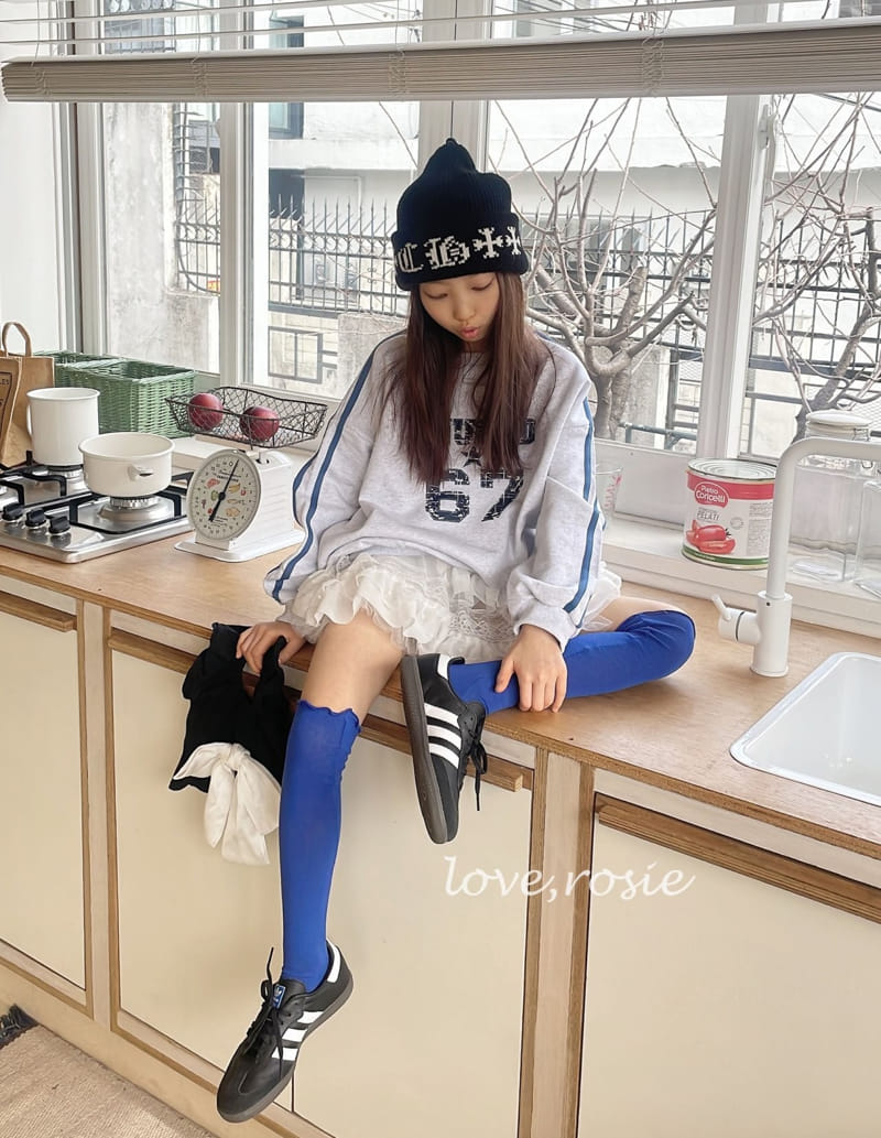 Love Rosie - Korean Children Fashion - #kidsstore - 67 Hip Shoulder Tape Sweat Tee With Mom - 7