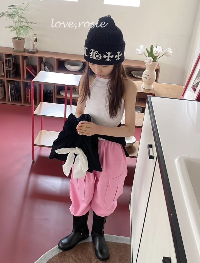 Love Rosie - Korean Children Fashion - #littlefashionista - Jenny Rib Sleeveless Top - 2