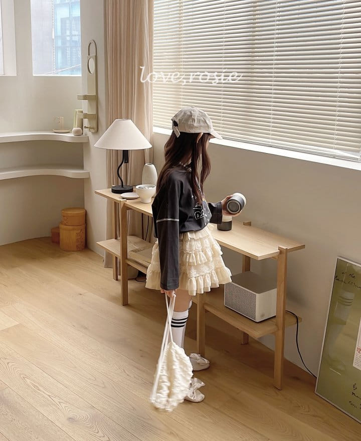 Love Rosie - Korean Children Fashion - #magicofchildhood - Lace Kan Kan Skirt - 5