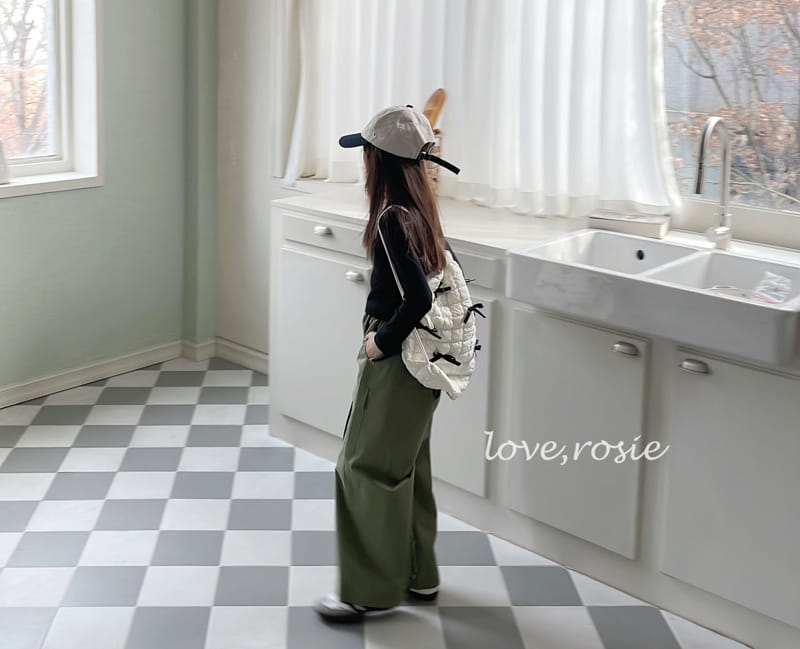 Love Rosie - Korean Children Fashion - #magicofchildhood - Stopper Cargo Pants With MoM - 2