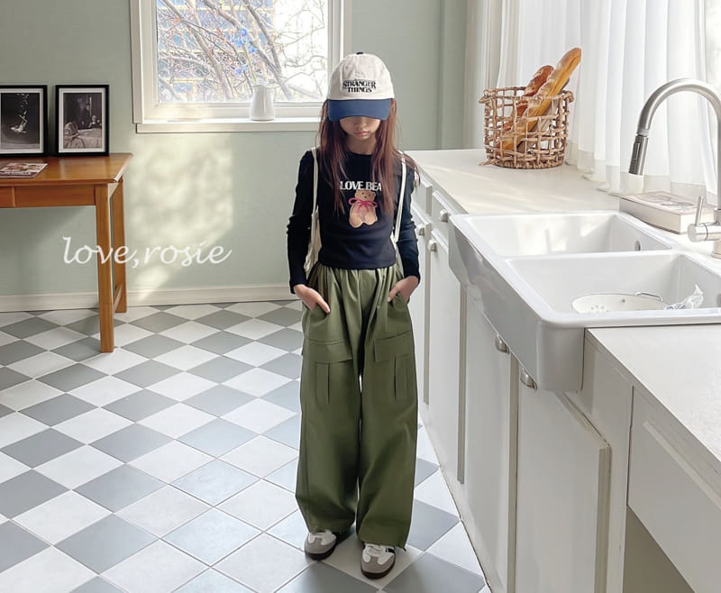 Love Rosie - Korean Children Fashion - #minifashionista - Stopper Cargo Pants With MoM - 3