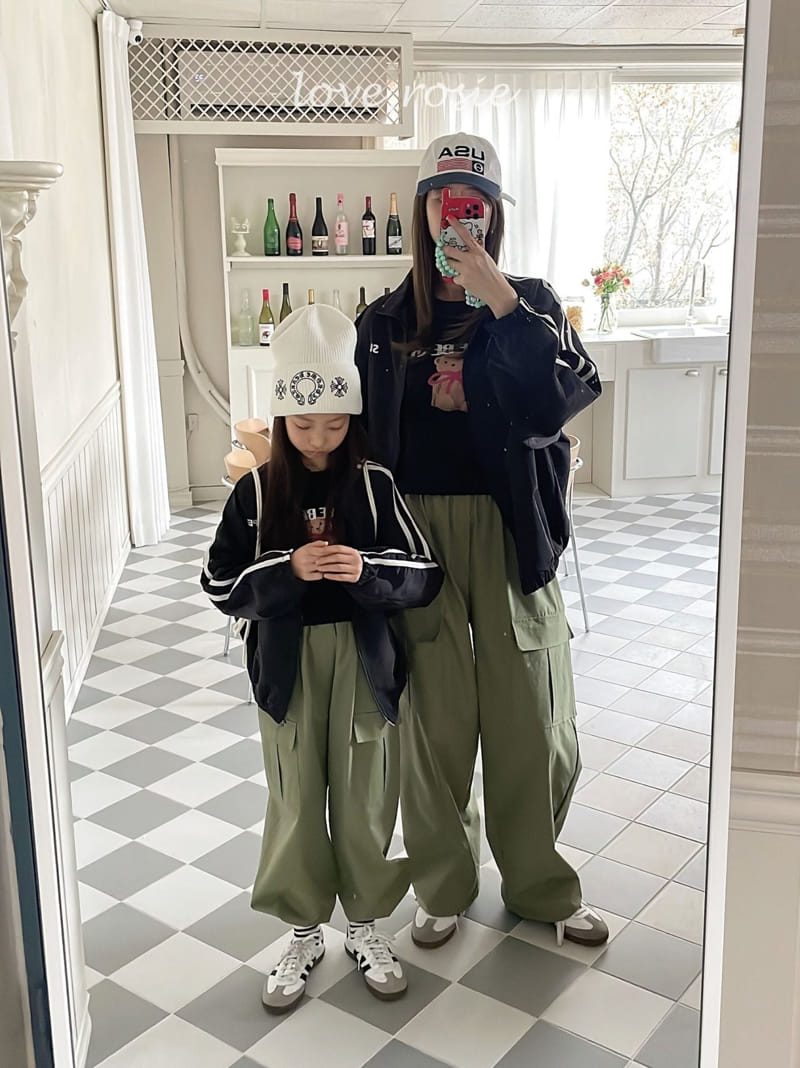 Love Rosie - Korean Children Fashion - #stylishchildhood - Stopper Cargo Pants With MoM - 7