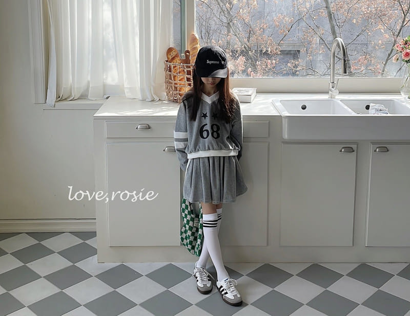 Love Rosie - Korean Children Fashion - #todddlerfashion - 68 Star Star Towelzi Top Bottom Set - 3