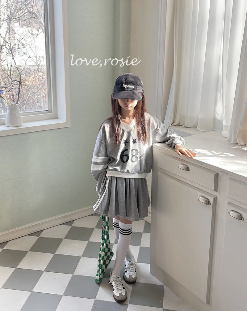 Love Rosie - Korean Children Fashion - #todddlerfashion - 68 Star Star Towelzi Top Bottom Set - 4