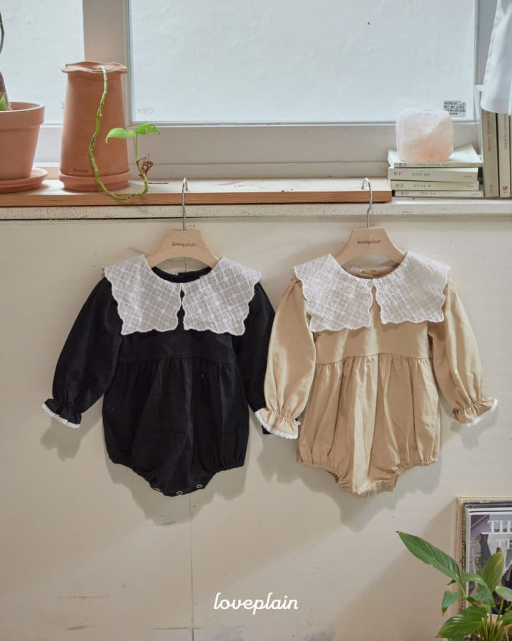 Loveplain - Korean Baby Fashion - #babyoutfit - Ari Collar Body Suit