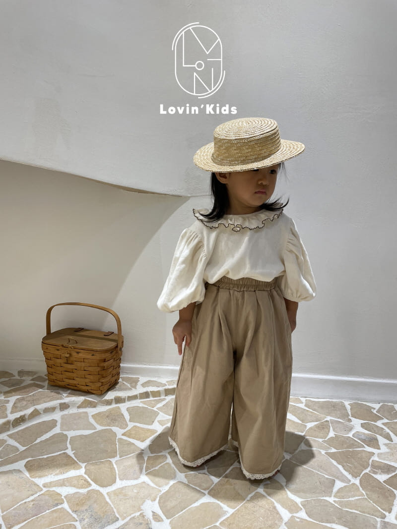 Lovin - Korean Children Fashion - #Kfashion4kids - Puff Embroidery Tee - 7