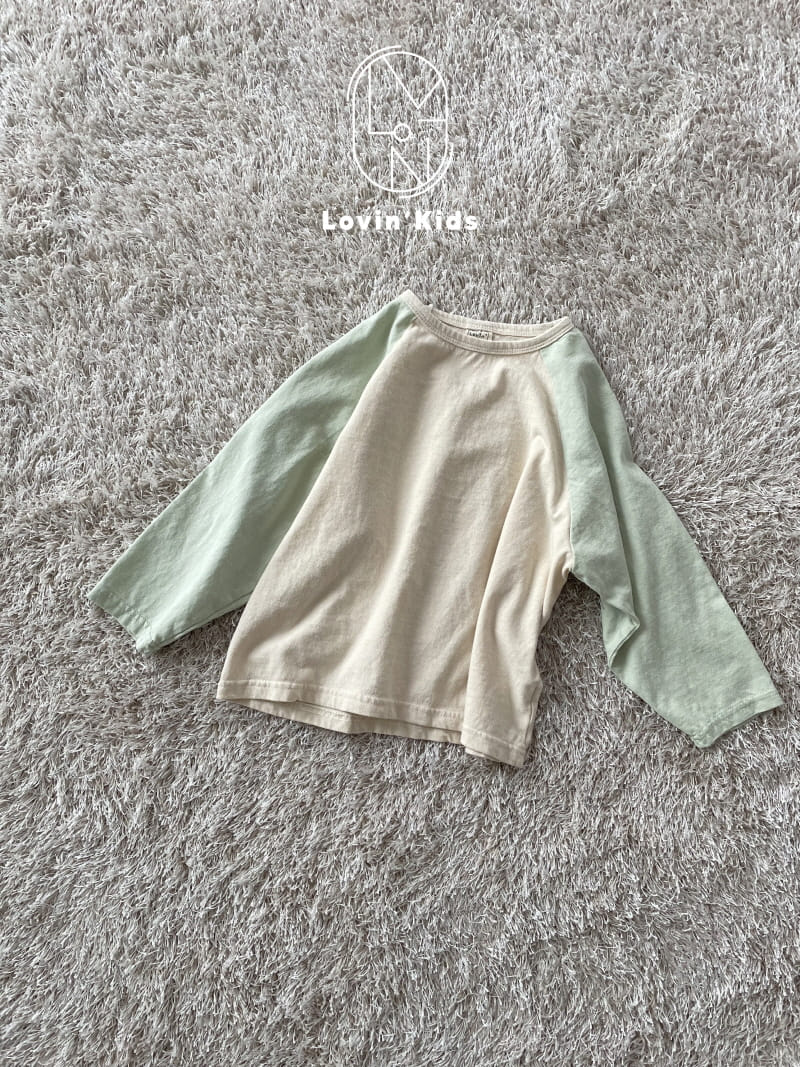 Lovin - Korean Children Fashion - #Kfashion4kids - Raglan Color Tee - 3