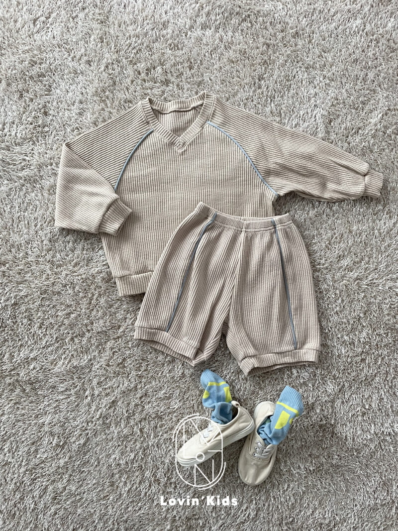 Lovin - Korean Children Fashion - #childofig - Waffle Shorts - 6
