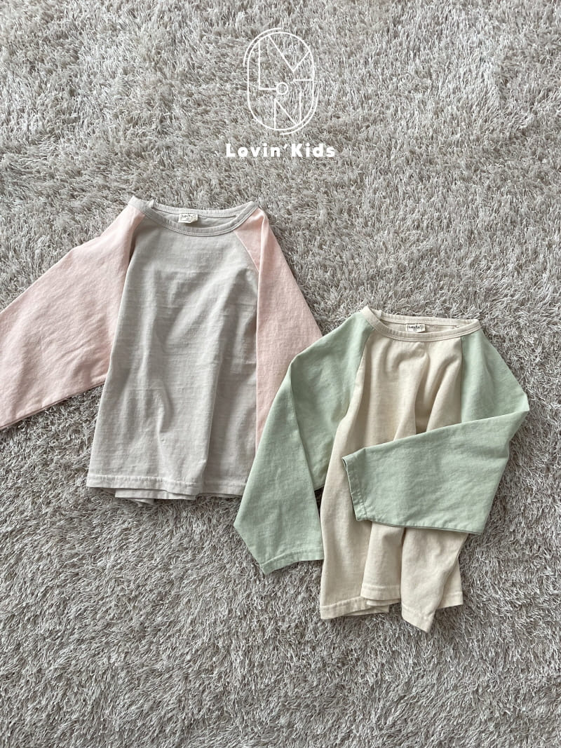Lovin - Korean Children Fashion - #childofig - Raglan Color Tee - 9
