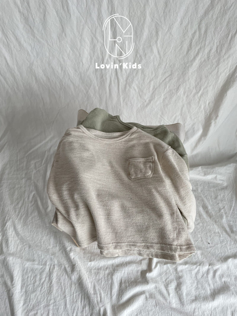Lovin - Korean Children Fashion - #childrensboutique - Pocket Tee