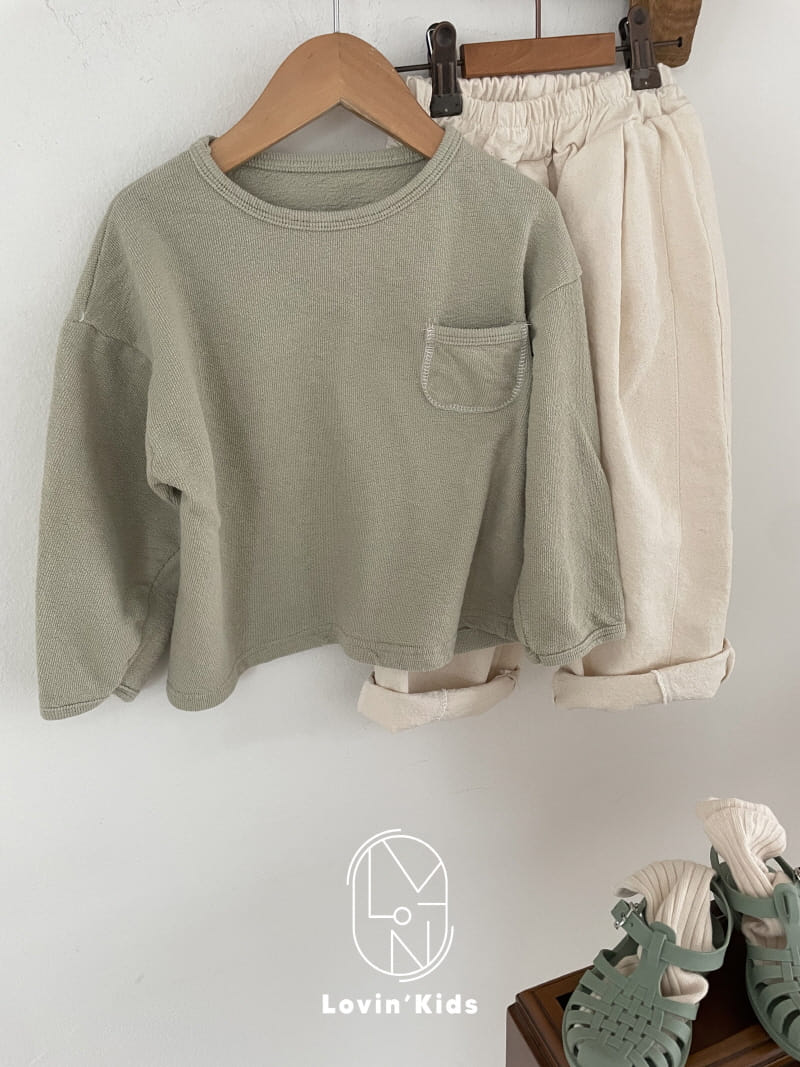 Lovin - Korean Children Fashion - #designkidswear - Pocket Tee - 2