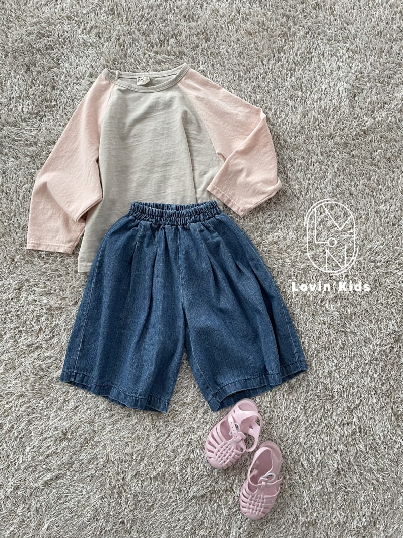 Lovin - Korean Children Fashion - #discoveringself - Slit Denim Pants - 7