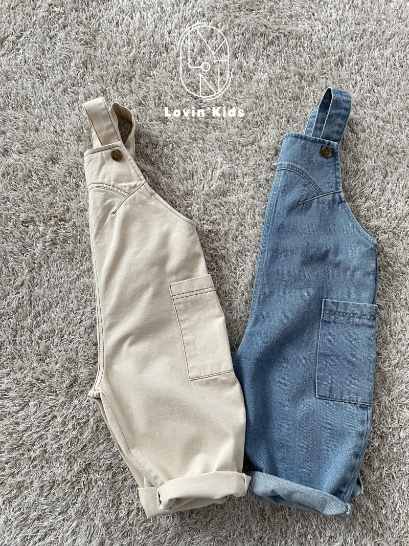 Lovin - Korean Children Fashion - #designkidswear - Folk Dungarees - 4