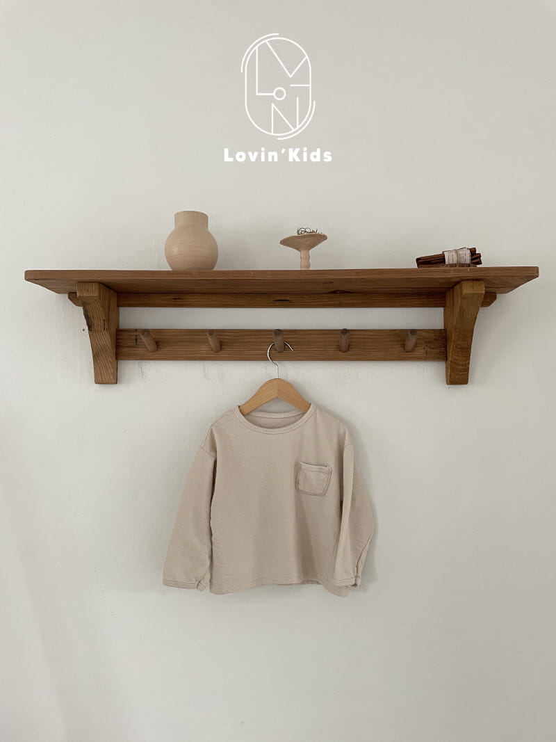 Lovin - Korean Children Fashion - #discoveringself - Pocket Tee - 4