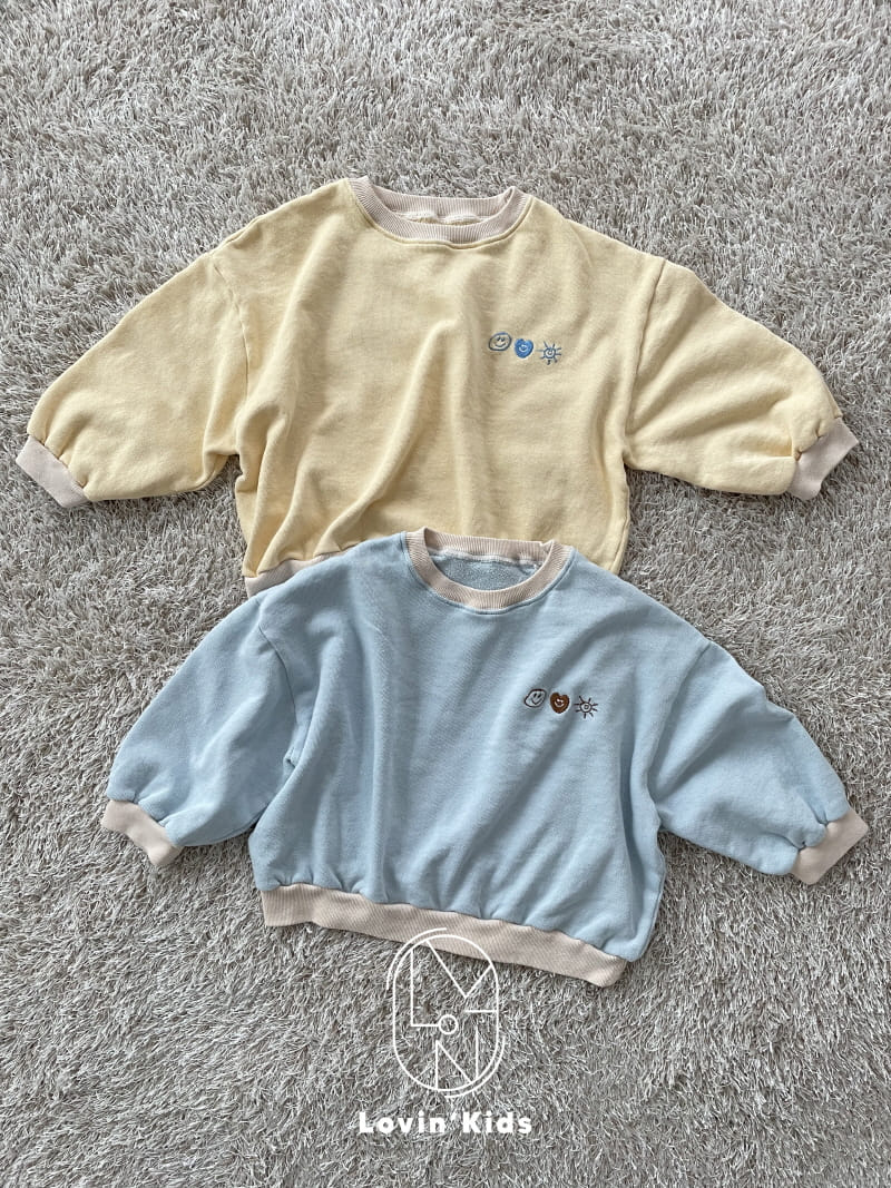 Lovin - Korean Children Fashion - #fashionkids - Color Sweatshirt