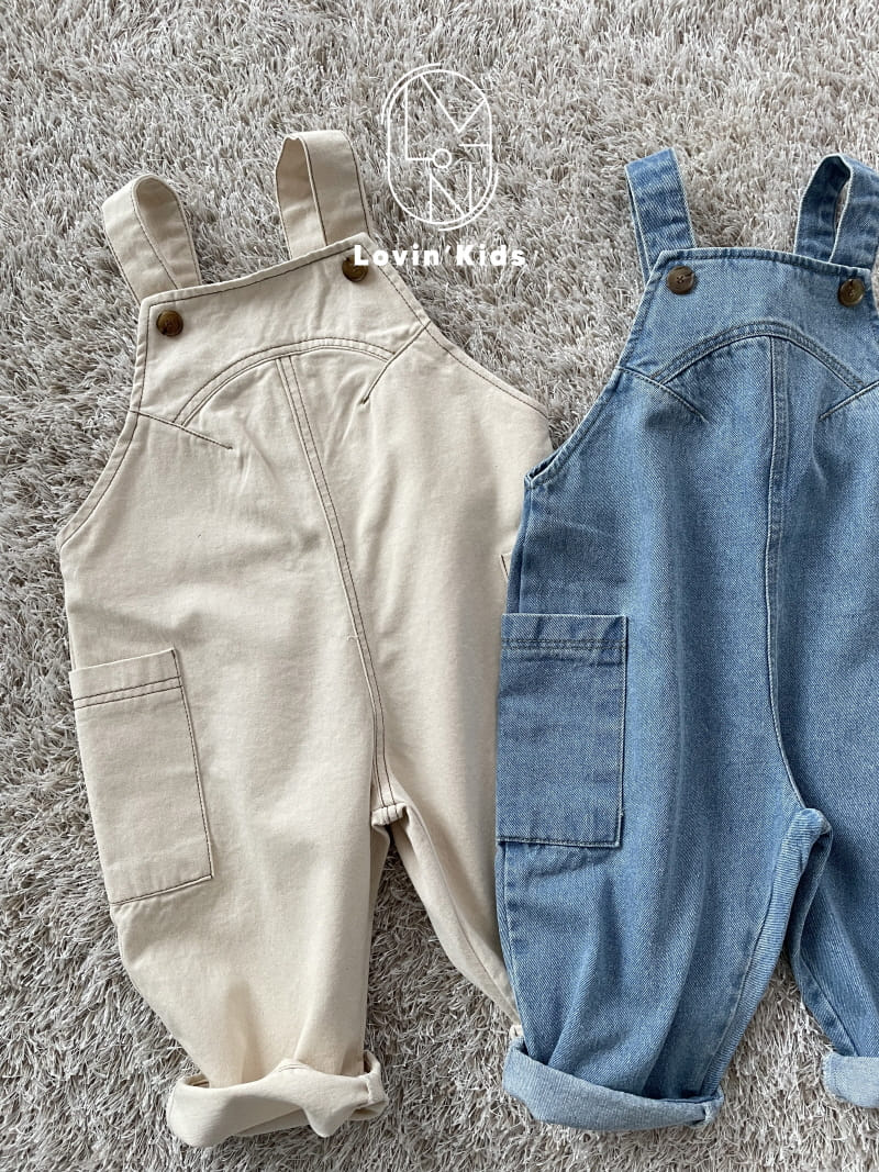 Lovin - Korean Children Fashion - #fashionkids - Folk Dungarees - 5