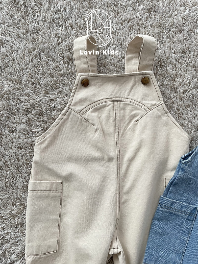 Lovin - Korean Children Fashion - #kidsshorts - Folk Dungarees - 6