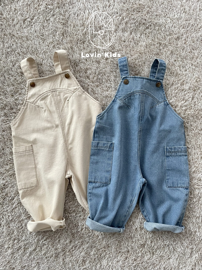 Lovin - Korean Children Fashion - #kidsstore - Folk Dungarees - 7