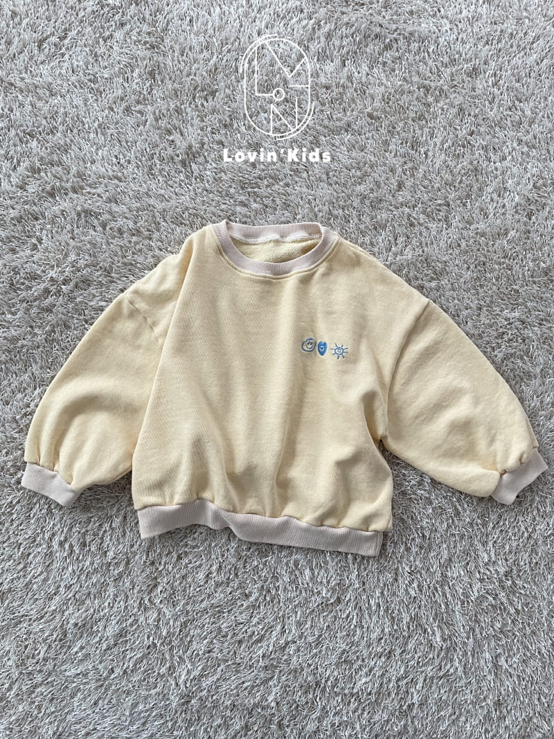 Lovin - Korean Children Fashion - #kidsstore - Color Sweatshirt - 4
