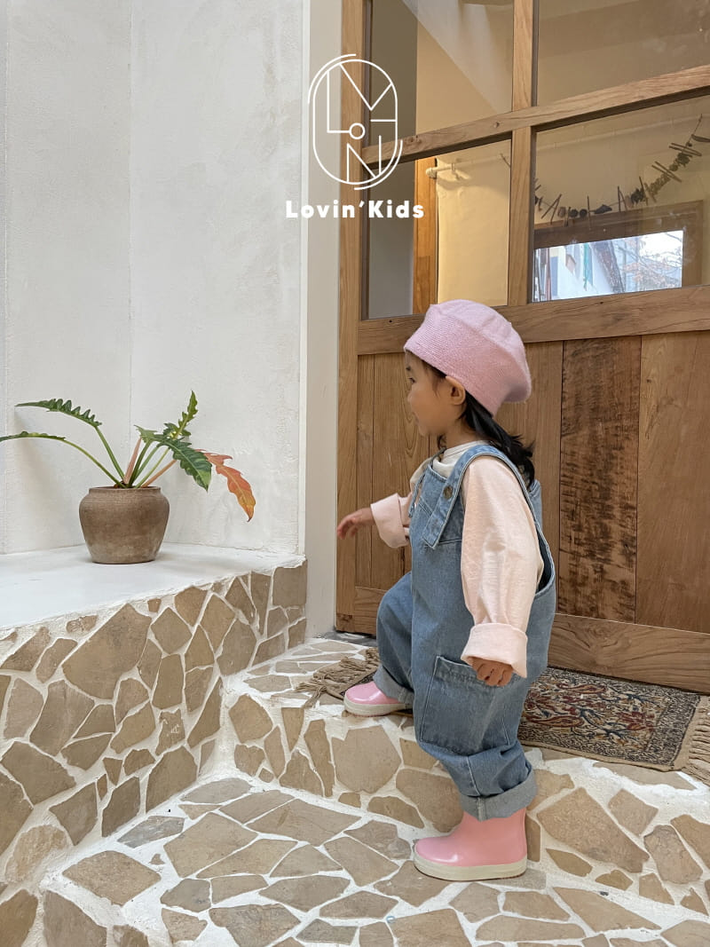 Lovin - Korean Children Fashion - #kidzfashiontrend - Folk Dungarees - 8