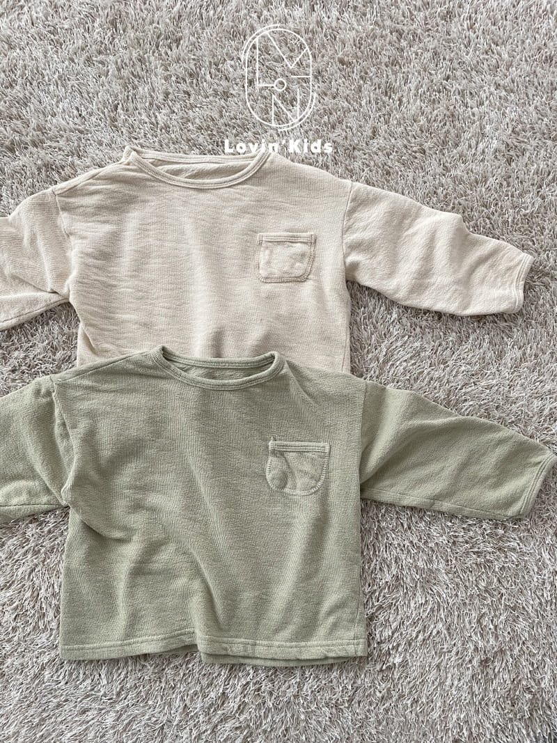 Lovin - Korean Children Fashion - #littlefashionista - Pocket Tee - 9