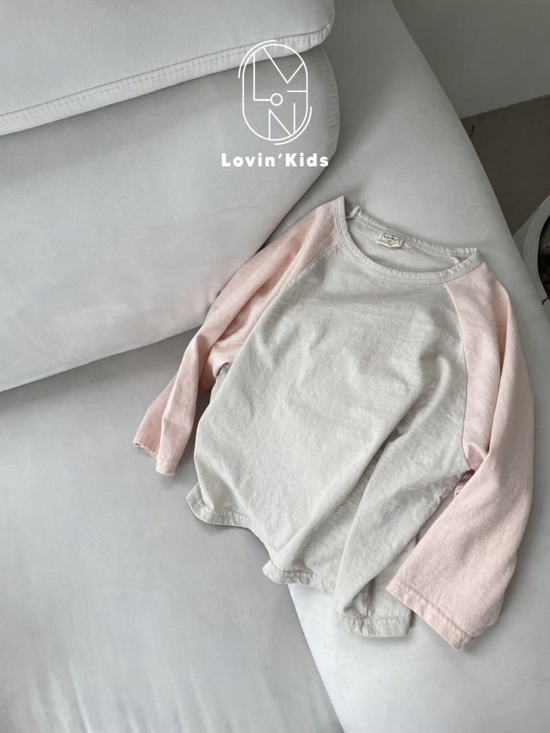 Lovin - Korean Children Fashion - #magicofchildhood - Raglan Color Tee - 5