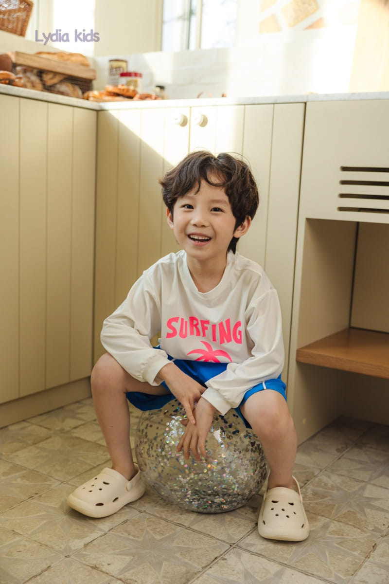 Lydia - Korean Children Fashion - #Kfashion4kids - Palm Tree Rash Guard - 8