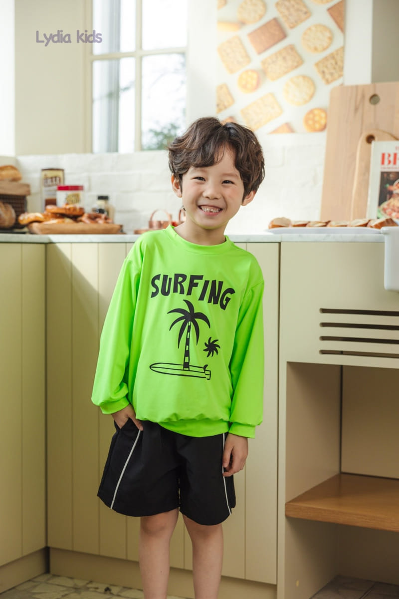 Lydia - Korean Children Fashion - #kidsstore - Palm Tree Rash Guard - 6