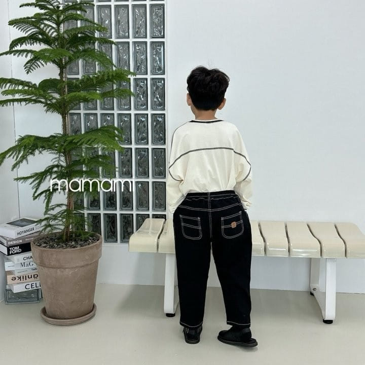 Mamami - Korean Children Fashion - #Kfashion4kids - Sweet Stitch Pants - 8