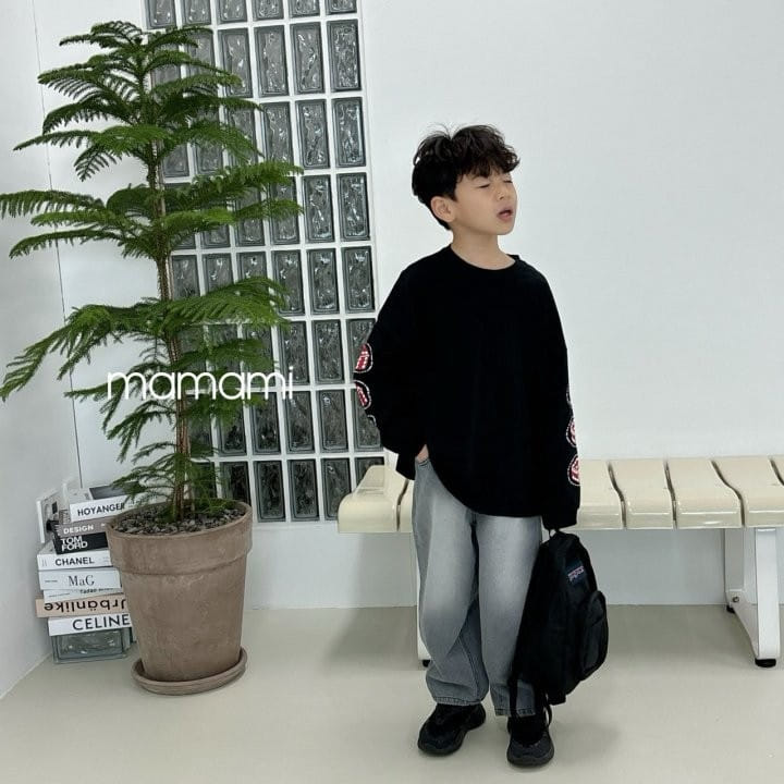 Mamami - Korean Children Fashion - #Kfashion4kids - Brush Denim Pants - 6