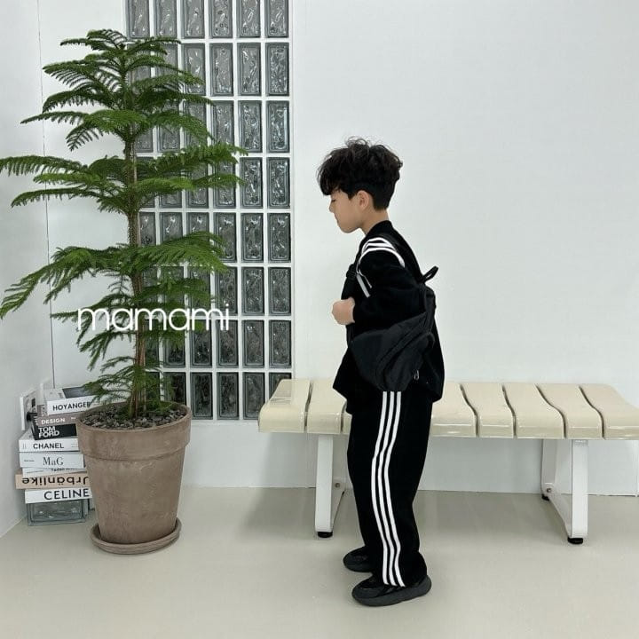 Mamami - Korean Children Fashion - #childofig - Bold Top Bottom Set - 8