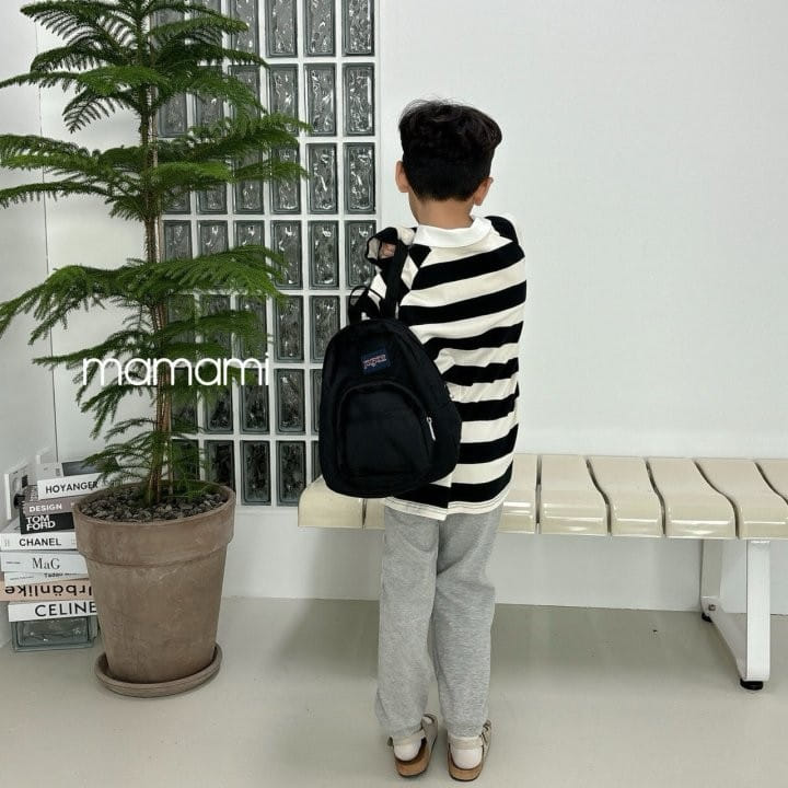 Mamami - Korean Children Fashion - #childrensboutique - Rugby Collar Tee - 9