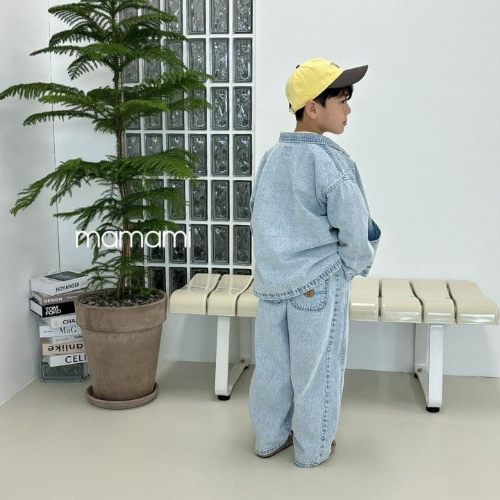 Mamami - Korean Children Fashion - #childrensboutique - Jen Snow Denim Pants - 4