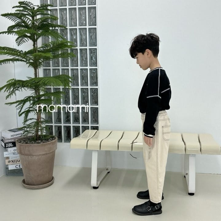 Mamami - Korean Children Fashion - #designkidswear - Sweet Stitch Pants - 2