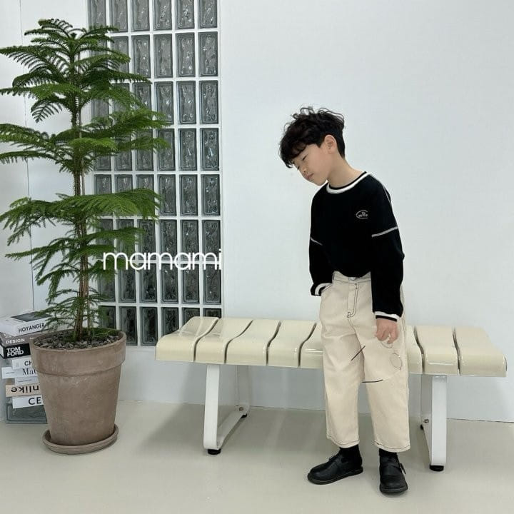 Mamami - Korean Children Fashion - #discoveringself - Sweet Stitch Pants - 3