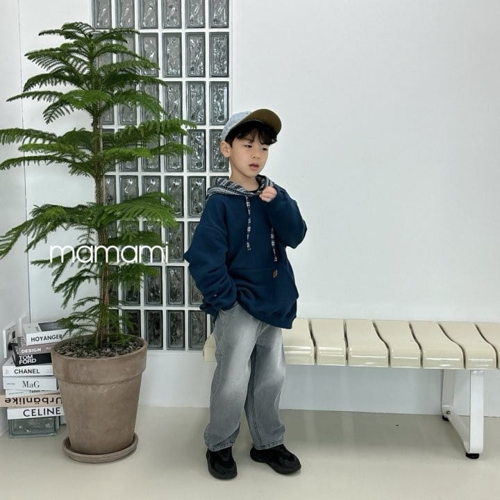 Mamami - Korean Children Fashion - #fashionkids - Check Hoody - 11