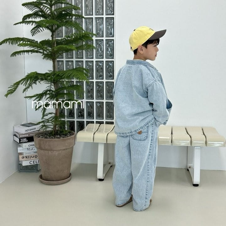 Mamami - Korean Children Fashion - #fashionkids - Fred Denim Jumper - 10