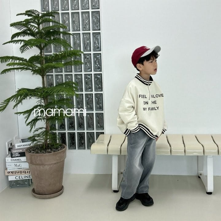 Mamami - Korean Children Fashion - #littlefashionista - Brush Denim Pants - 7
